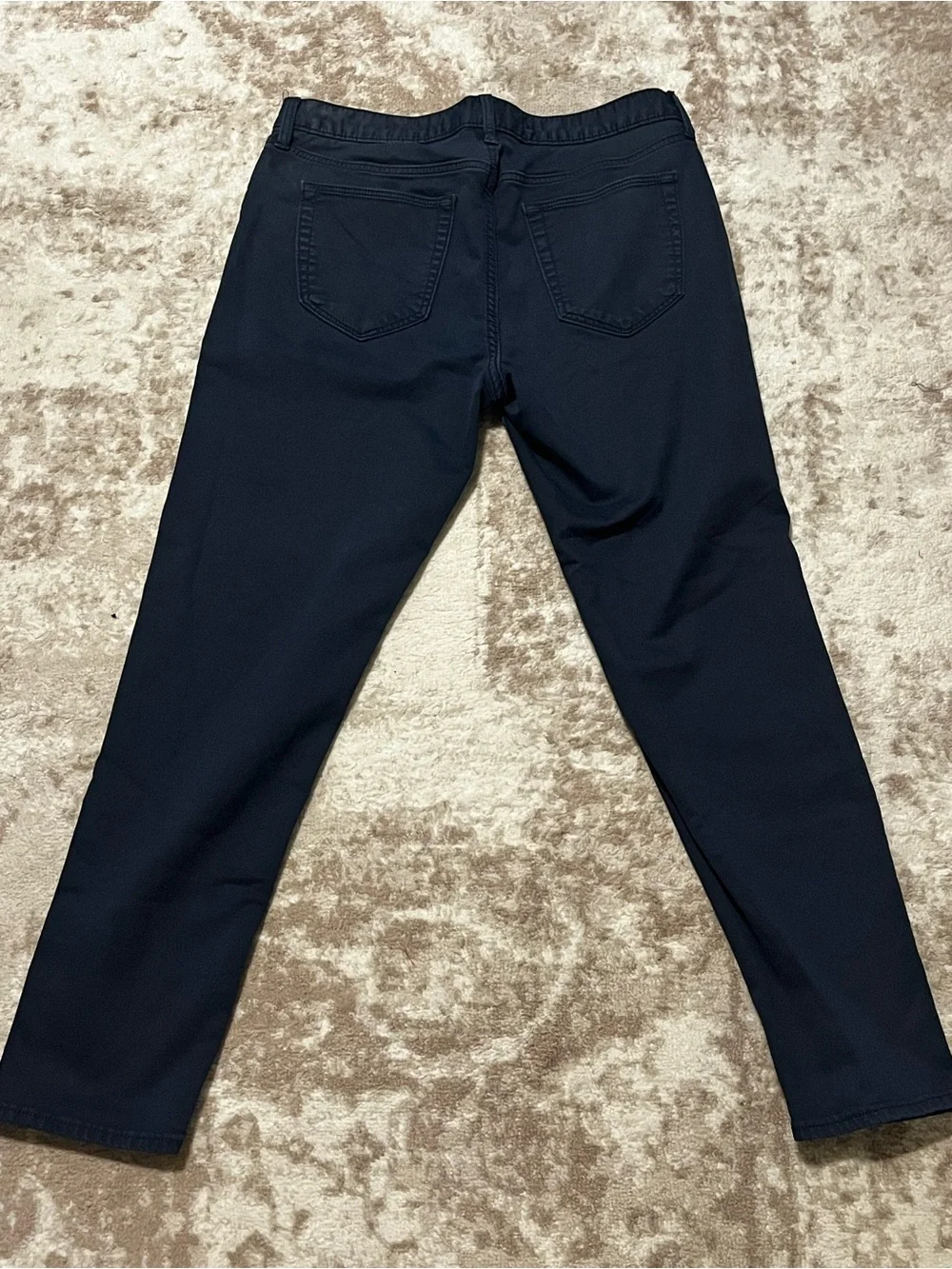 BANANA REPUBLIC Athletic Fit Travel Jeans Dark Blue Size 34x32